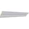Ekena Millwork 2"H x 2"P x 2 3/4"F x 94 1/2"L Edinburgh Traditional Crown Moulding MLD01X02X02ED - alternate 4